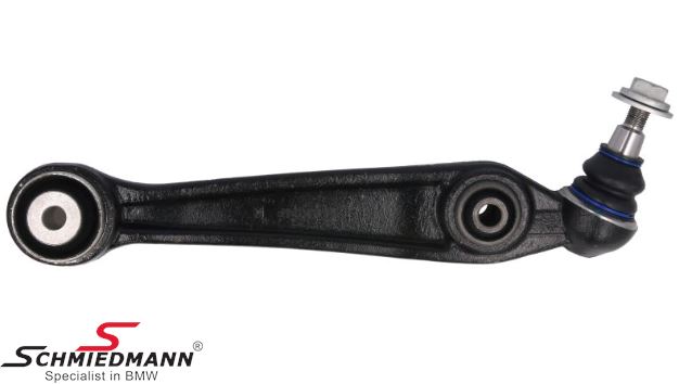 Wishbone with rubber mounting front - bottom, right side