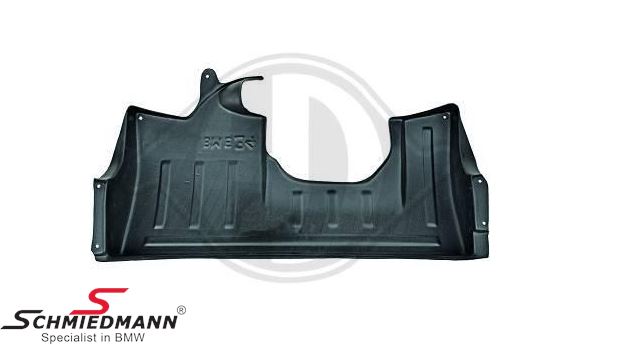 Engine undercarriage cover front part