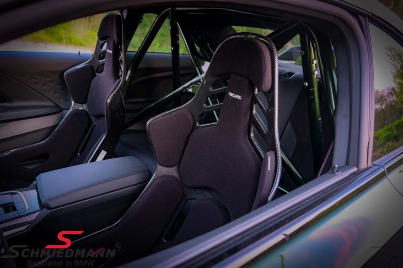 Recaro Podium CF, Perlonvelours black, right side