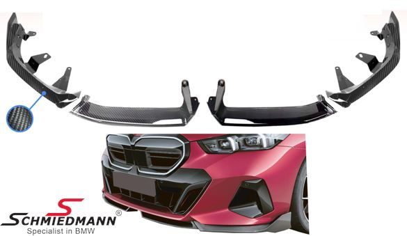 Frontspoiler lip - Motorsport II- genuine carbon
