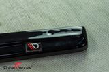 SKF1011-MDDEMO BMW F11 -  -DEMO- Maxton Design side skirt extension set (L+R) glossy black, to be installed under the original side skirts (Is deformed and has 2 cracks)