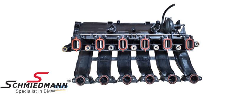 Intake manifold, without flap control motor - with bolts and seals