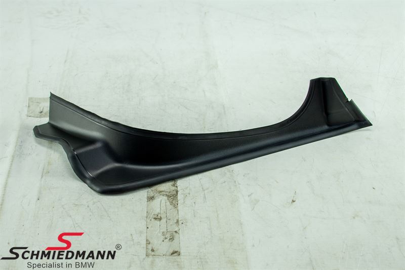 -DEMO- Trim panel water channel, taillight L. side (Has been mounted)