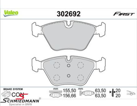 Brakepads front