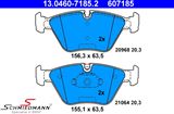 34112282995ATE 34112282995 34 11 2 282 995 2282995 BMW Z3 (E36) -  Brakepads front