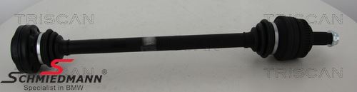 Output shaft complete, right side LK=86mm, D=31mm