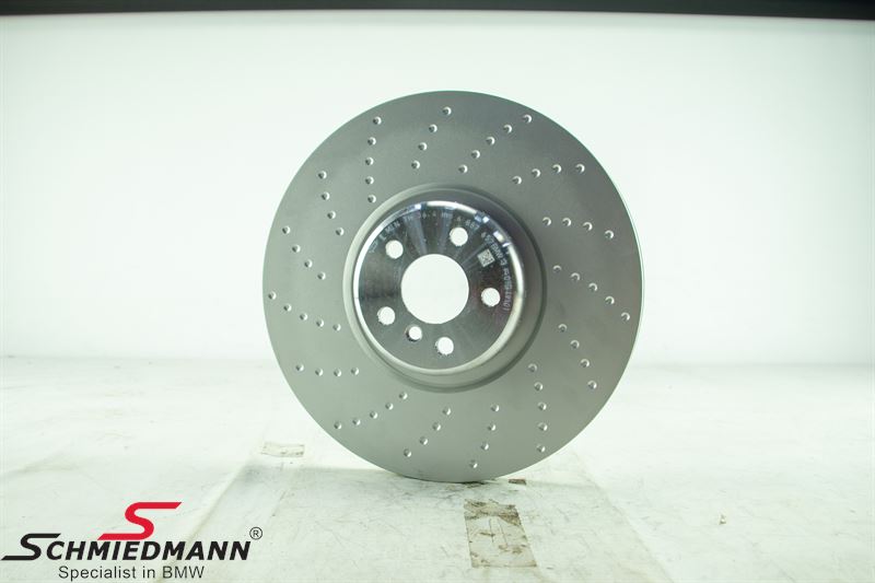 -DEMO- Brake disc front L.-side 395x36MM - ventilated BMW G30/31/32/11/12 (Test mounted)