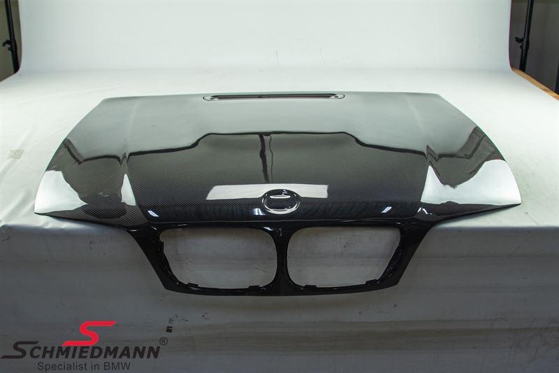-DEMO- Hood - real carbon - Motorsport (Damaged and scratched)