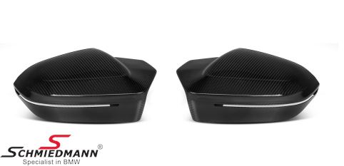 Side mirror cover set -Motorsport III- Genuine carbon