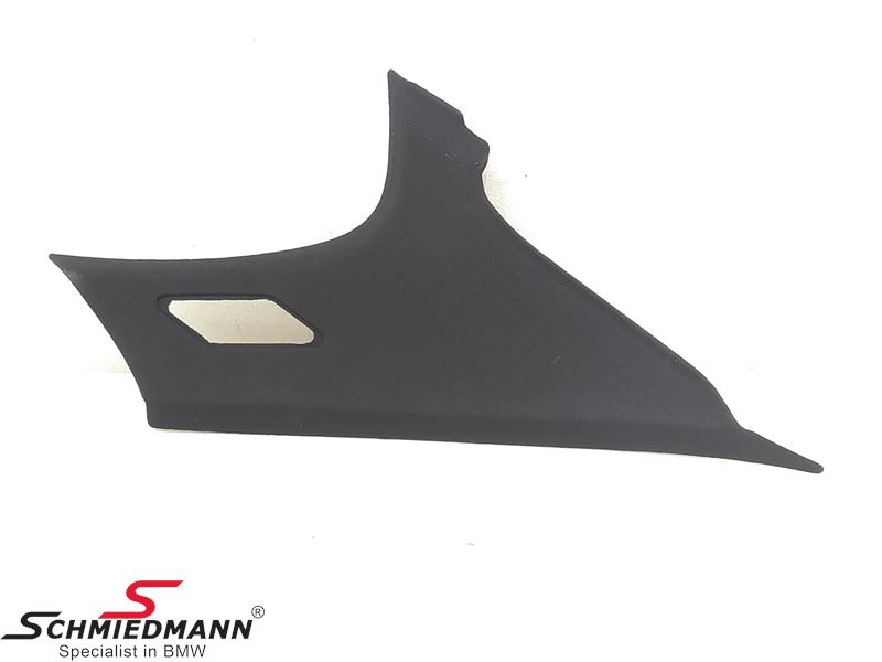 C column cover, R. side Black