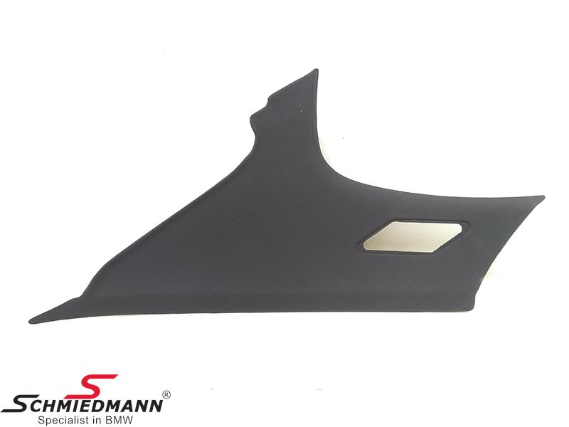 C column cover, L. side Black