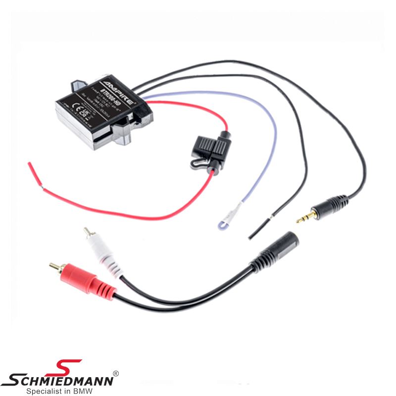 Ampire bluetooth receiver for AUX, 12V - aptXHD