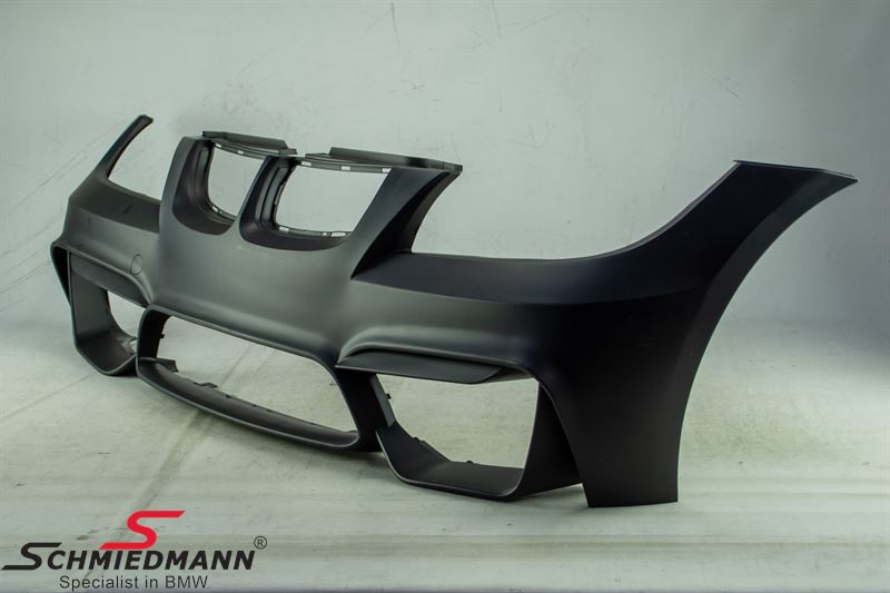 -DEMO- Frontspoiler Motorsport III design (There must be used M-Tech. foglights) (Warped and cracked)