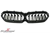 NSG30LCICHGDGU BMW G30 LCI -  Kidney set, carbon look, with double grille