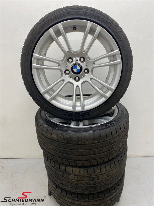 18" wheels with Wintertyres genuine BMW "Double spoke 270"