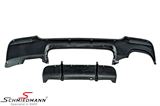 INE9293MOT2-DR BMW E93 LCI -  rear apron trimpanel/diffuser -Motorsport II- gloss black