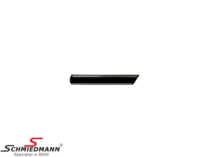 Exterior moulding near the front fender - right side