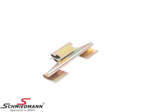 Clamp - for weatherstrip