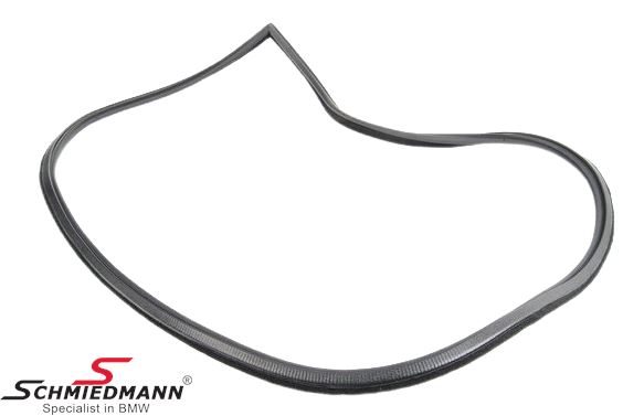 Rubber sealing door frame rear - left side
