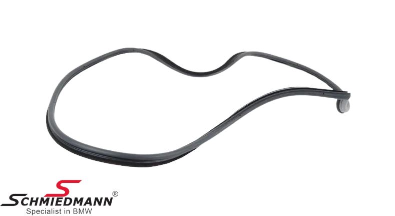 Rubber sealing door frame front left side