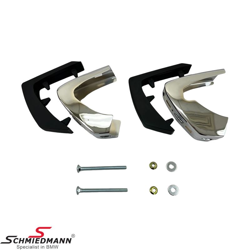 Front bumper over rider, set 