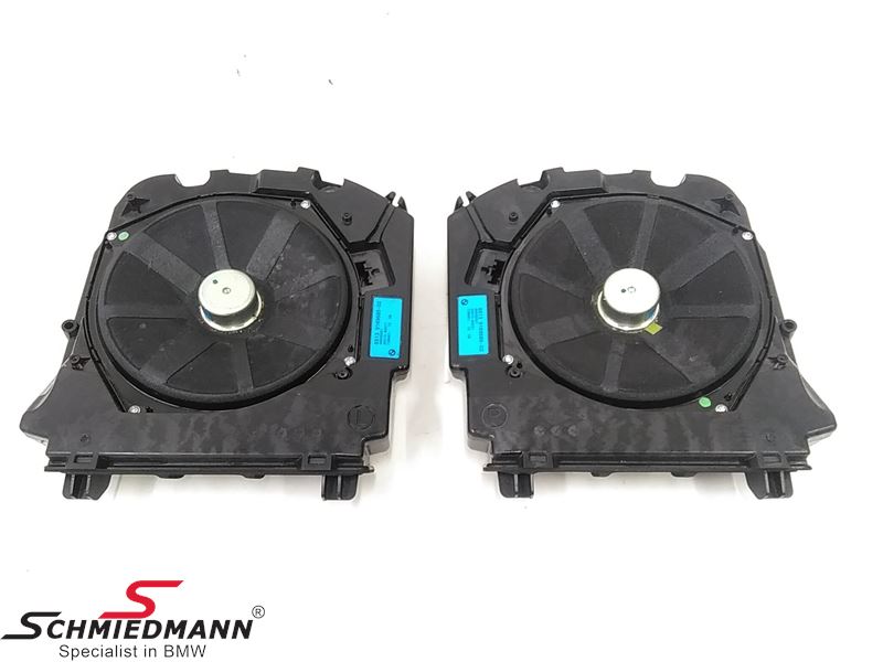 Bas Floor Loudspeaker under frontseat set 2pcs