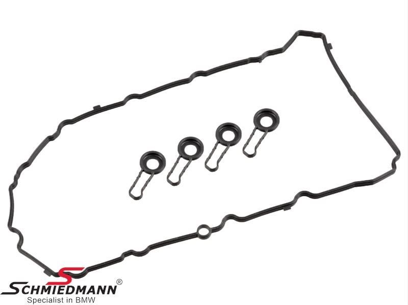 Cylinder head cover gasket set