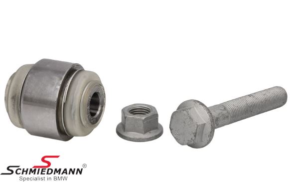 Ball joint outer trailing arm rear, fits right and left side - inclusive bolt and nut