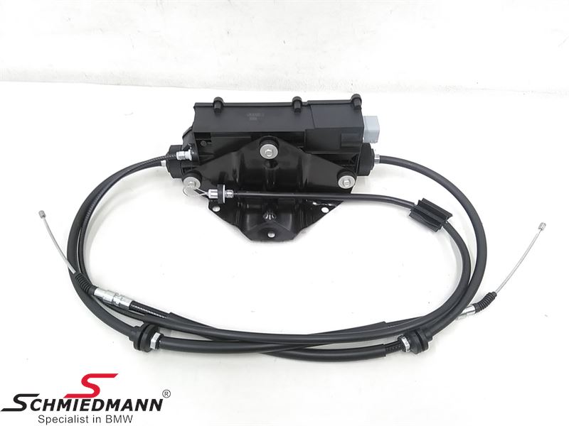 Handbrake actuator with control unit