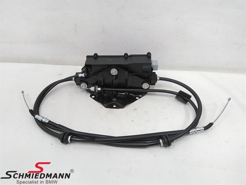 Handbrake actuator with control unit