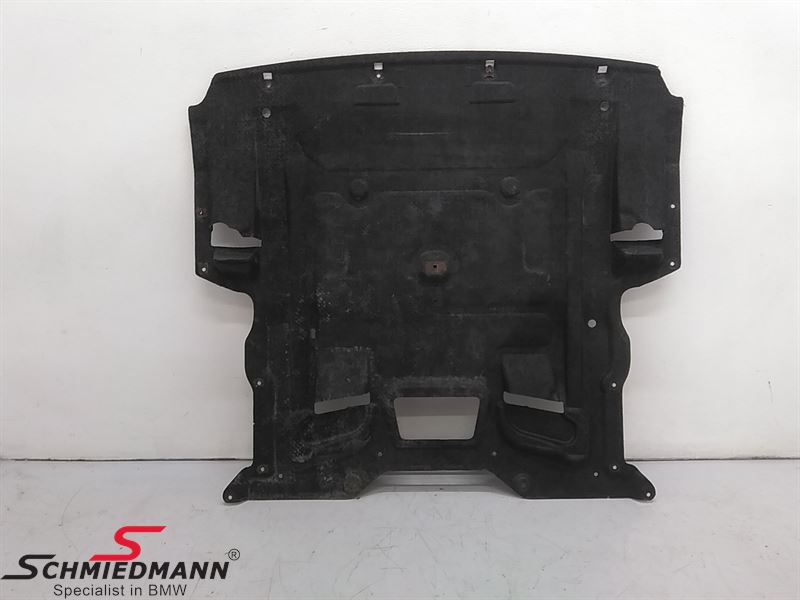 Plastic undercarriage cover 