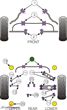 PFR5-4609-12 BMW E90 -  Powerflex racing stabilizer bush-set rear 12MM