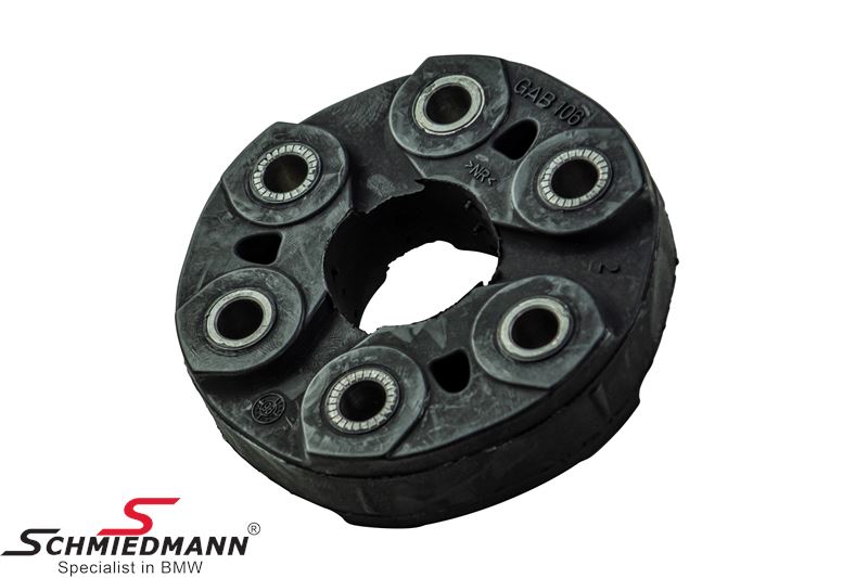 Universal joint, front, 105/14mm
