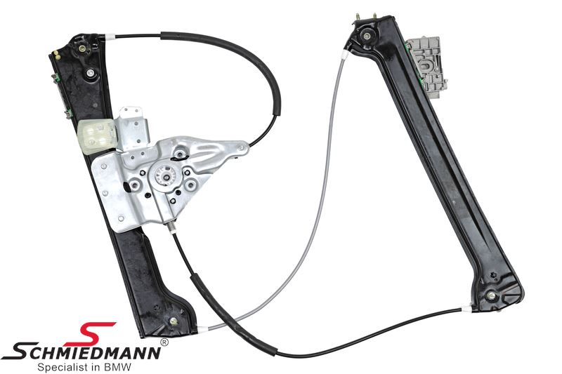 Window lifter - without electric motor, for left front door