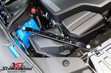 BMSBILSCBG20B BMW G21 -  BMS Billet Strut Cross Braces Set for engine bay - Black
