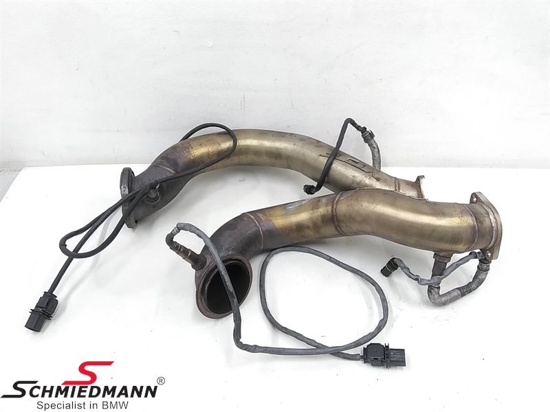 Catalyst replacement (downpipe) for race use only (please note, the kit will turn the yellow engine lamp on which wont have any influence on performance, to turn it of reprogramming is needed) 