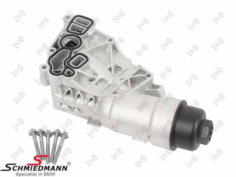 Oil filter housing