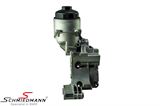 11421713838V 11421713838 11 42 1 713 838 1713838 BMW E39 -  Oliefilterhuis compleet met filter