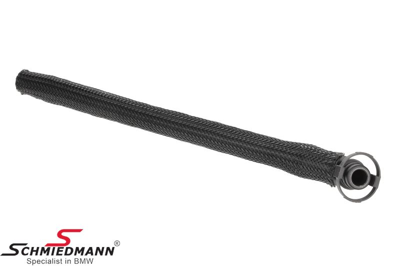 Hose for the crankcase ventilation valve