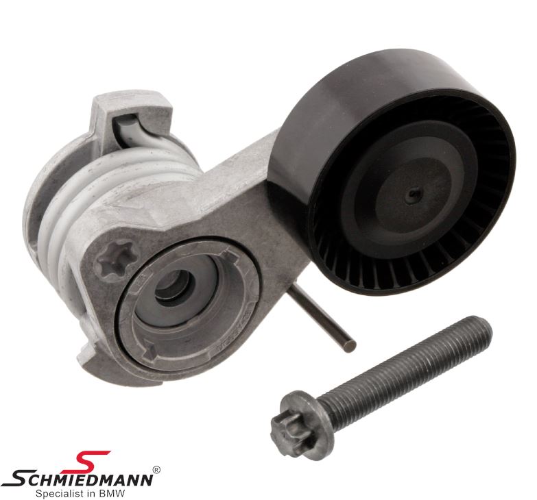Belt tensioner complete for alternator/aircon/power steering belt