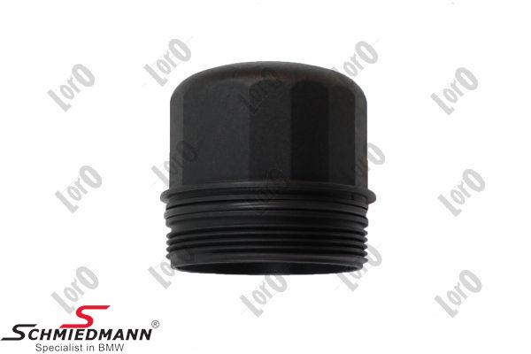 Oilfilter housing cover