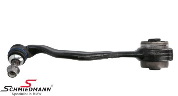 Wishbone front left side - lower front, aluminium with rubber mounting