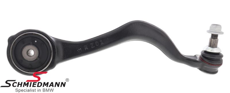 Wishbone front right side - lower front, aluminium with rubber mounting