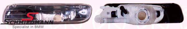 Foglight, right side - HB4 - E-marked