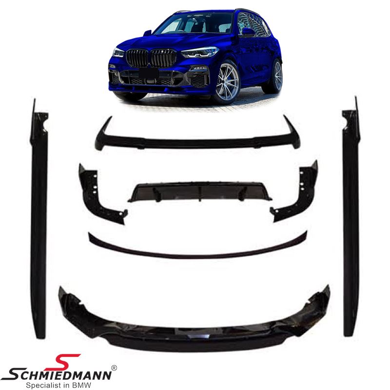 Spoiler kit -Motorsport III- Gloss Black