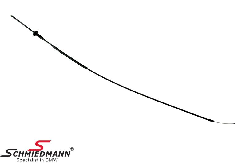 Hood bowden cable, rear