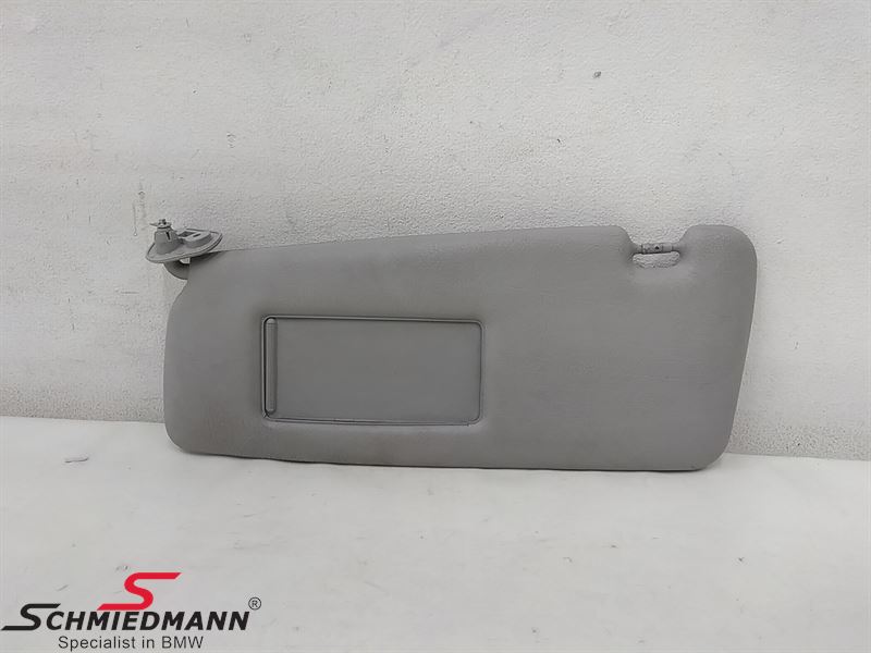 Sun visor left Grey