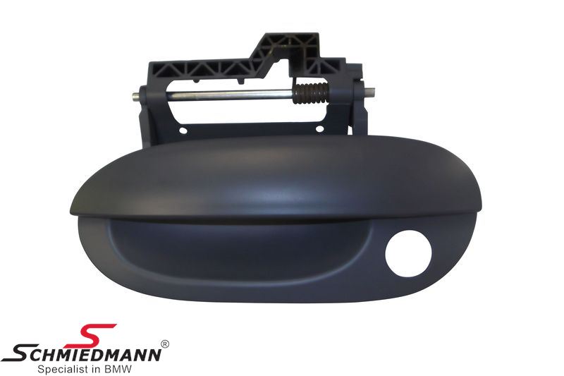 Doorhandle primed front door - left side