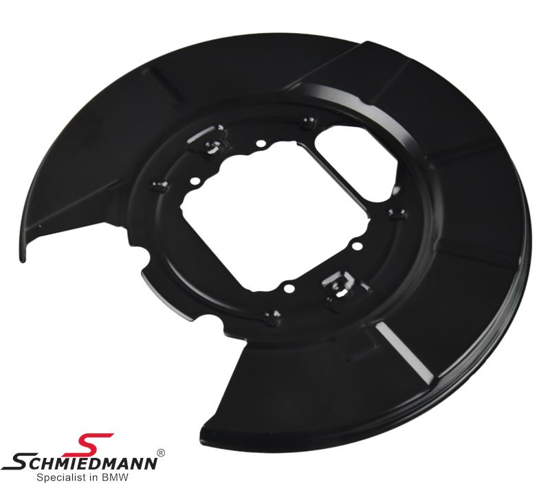 Brake protection plate rear - left side