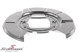34216750385V Brake protection plate rear - left side